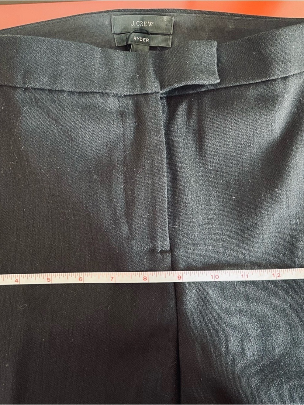 J. Crew Black "Ryder" Cigarette Ankle Pants - Size 4 BNWT - Picture 10 of 12